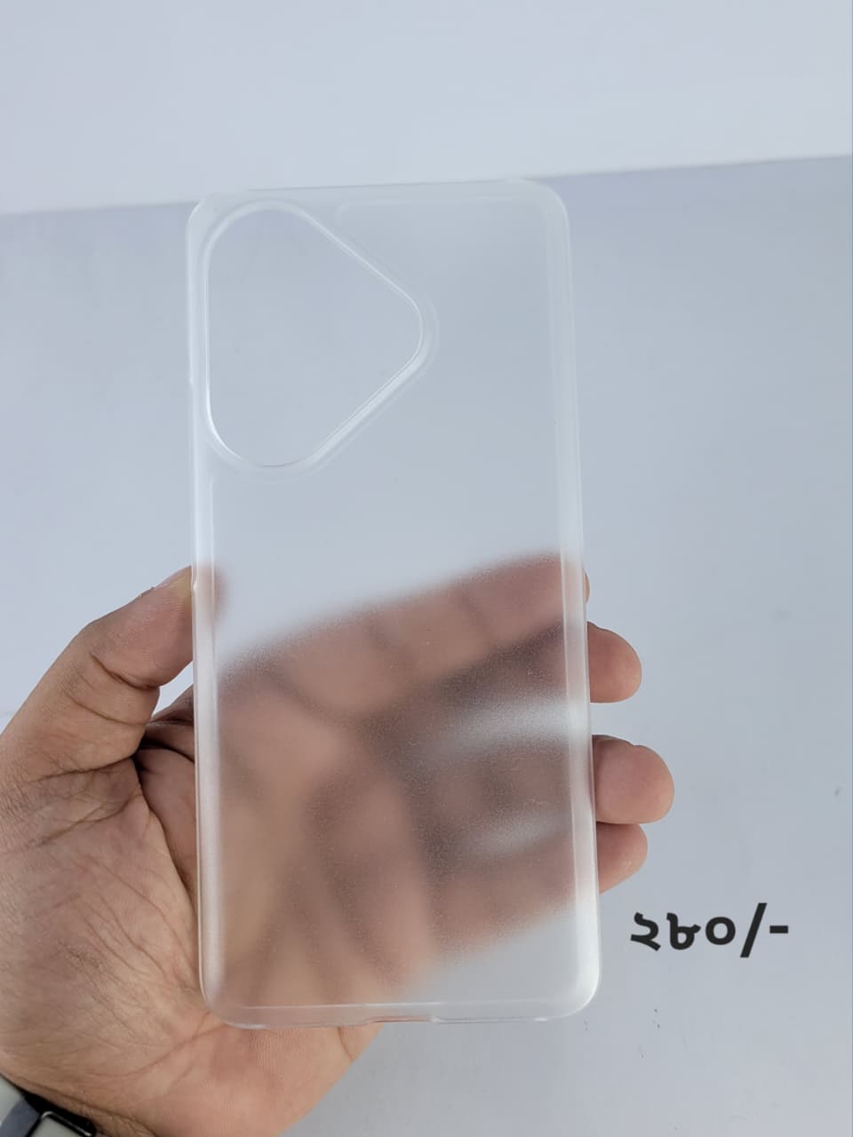 Redmi Turbo 3 Semi Transparent Hard Case